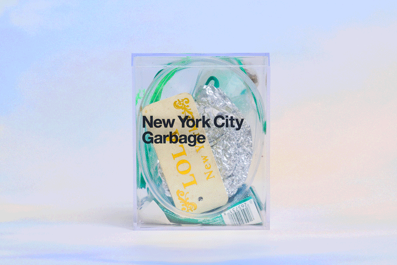 Animated GIF showing all 65 cubes from NYC Garbage Season 2: Season Finale