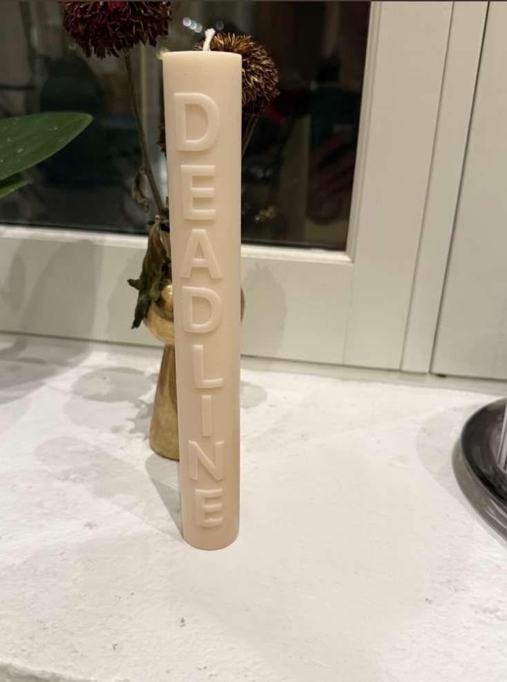  Creativity dies without deadlines