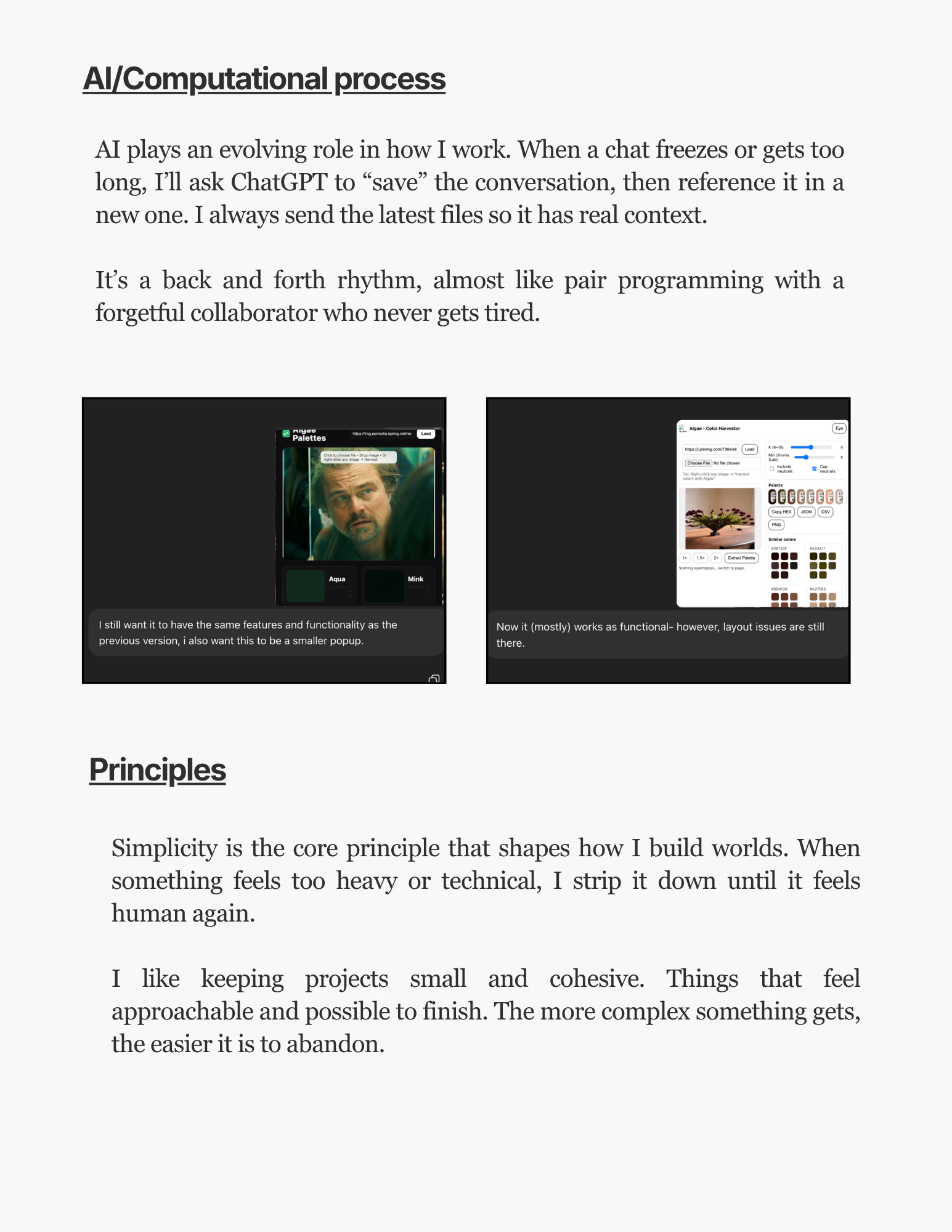 Jon Waltz AI/Computational process
