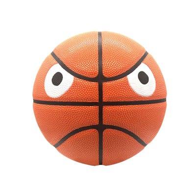 Andrew Kuo, “Charge,” 2020, Basketball