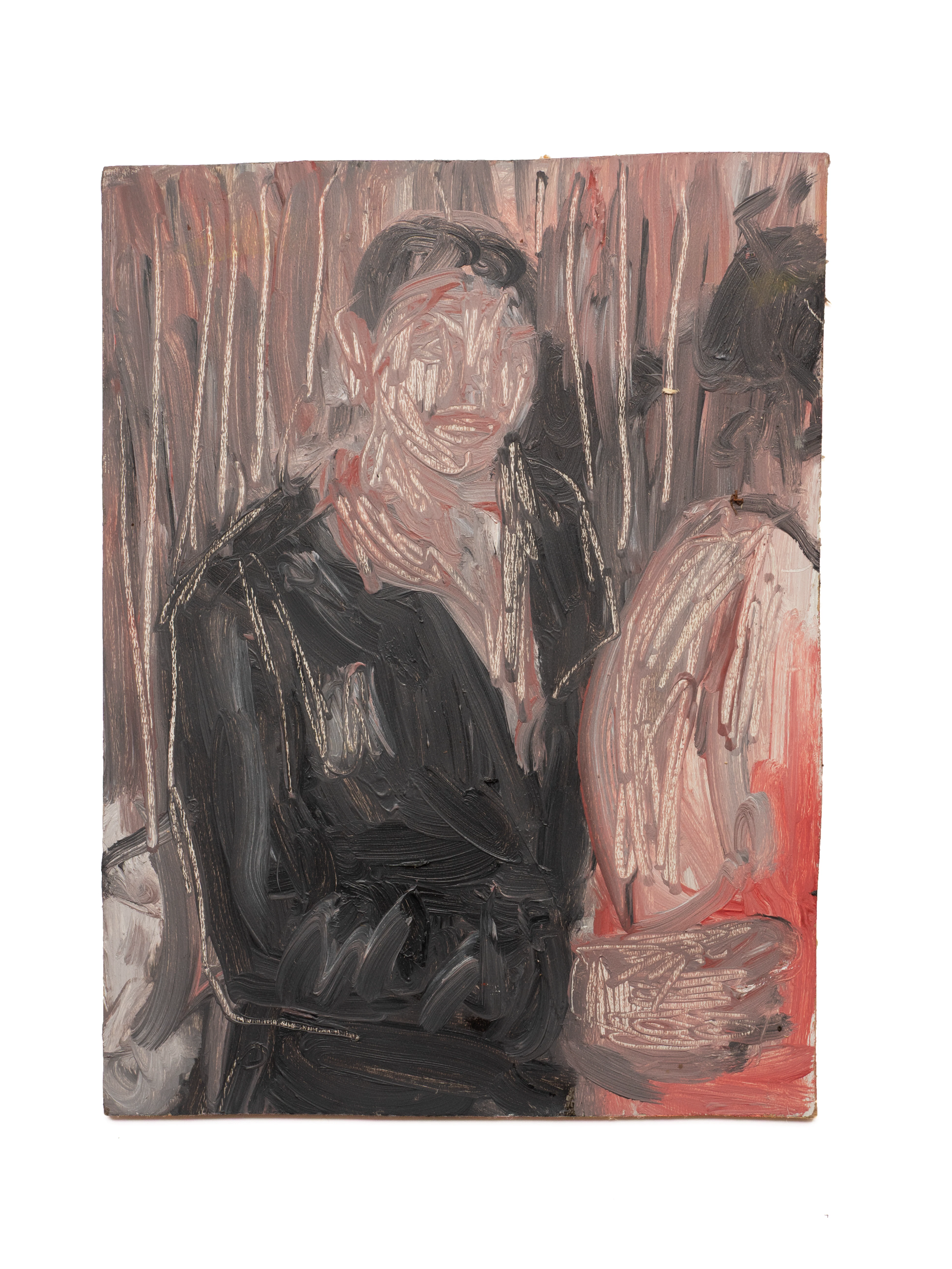 'Young Miki in a Suit' original painting available