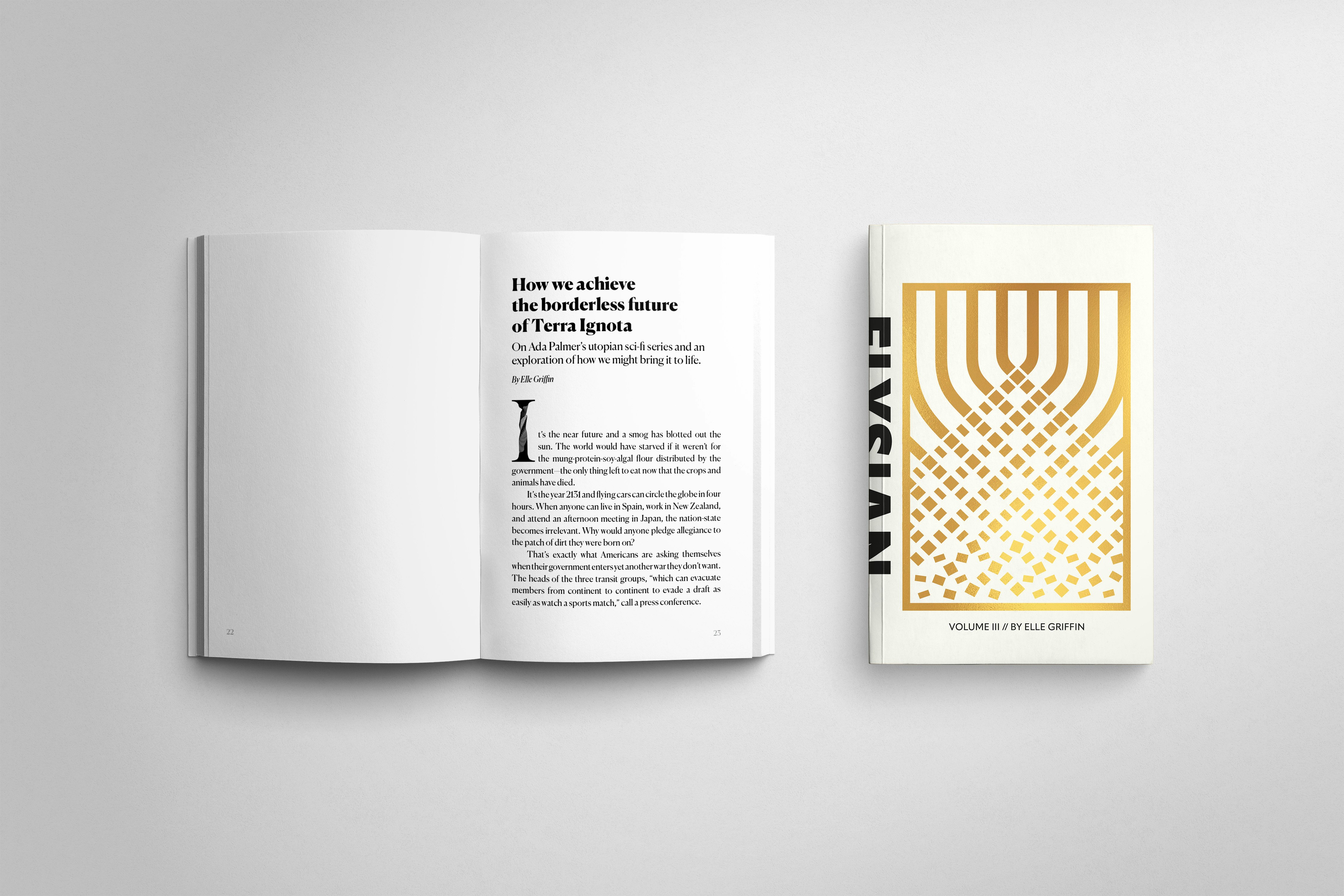 Volume III interior and cover.