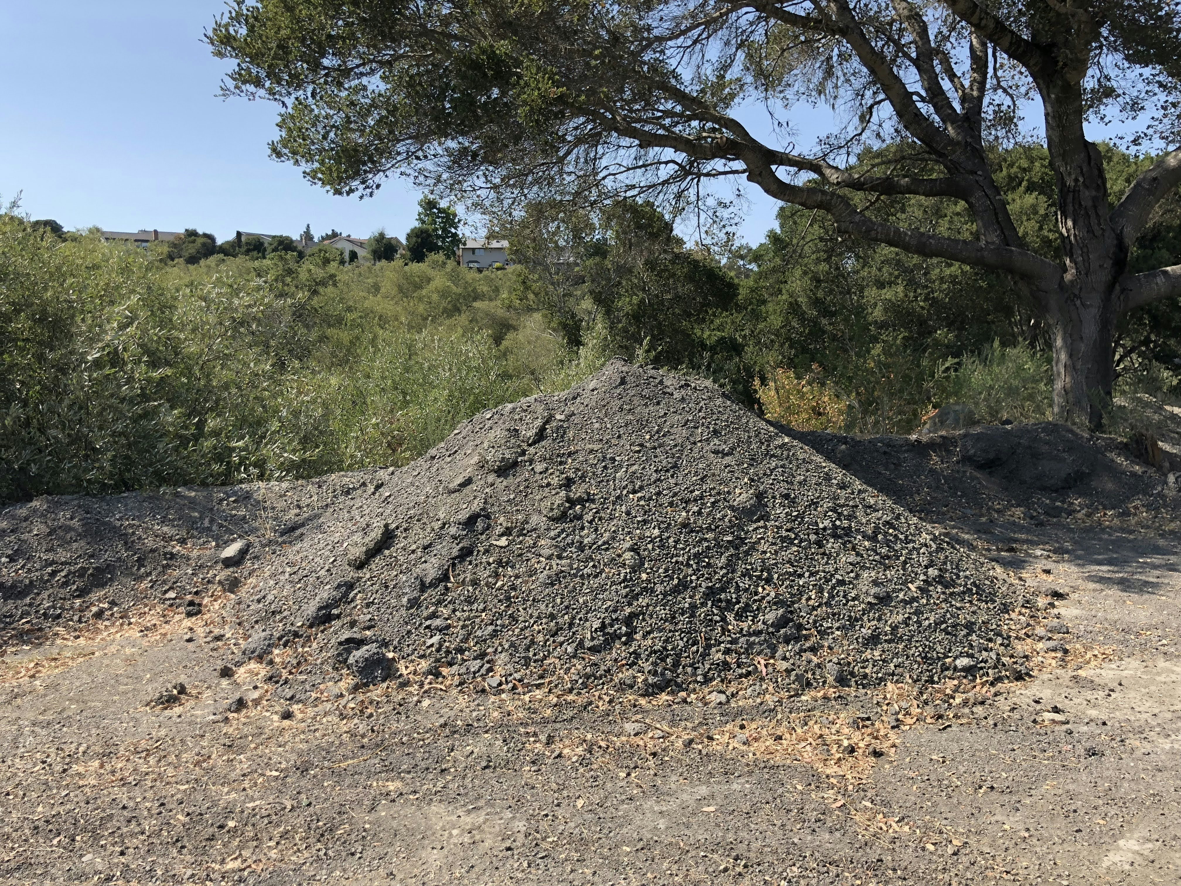 Dirt pile