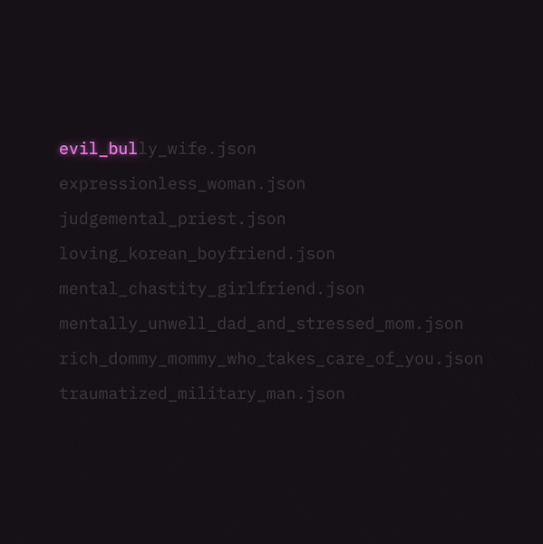 Found (roleplay and lover) bots