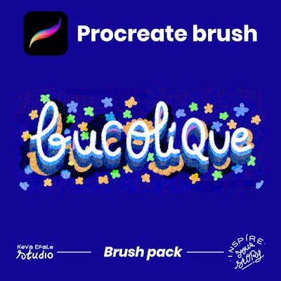 Bucolique – Procreate Brush Pack (6 Brushes)