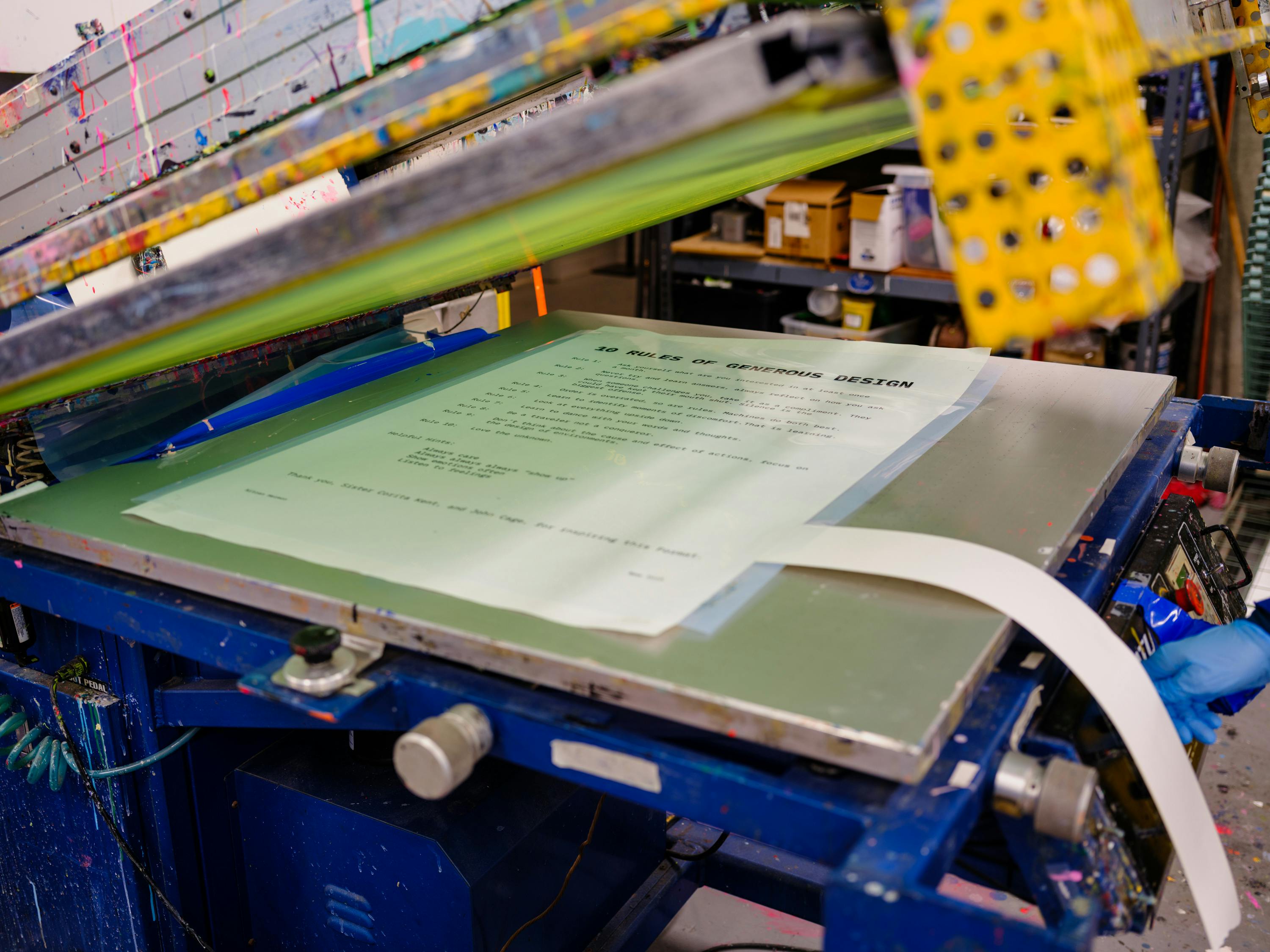 10 Rules of Generous Design – A1 Poster