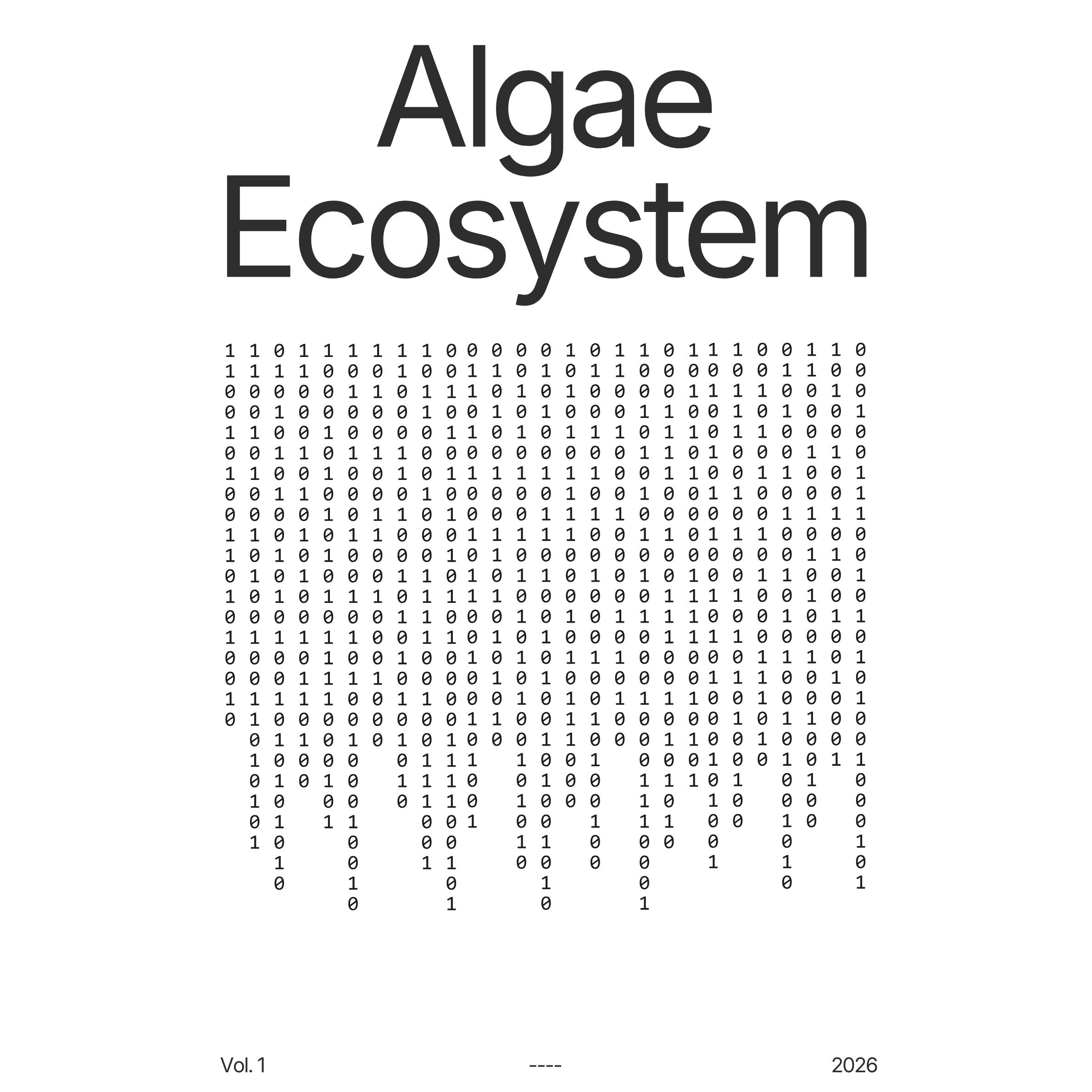 Algae Ecosystem Vol. 1