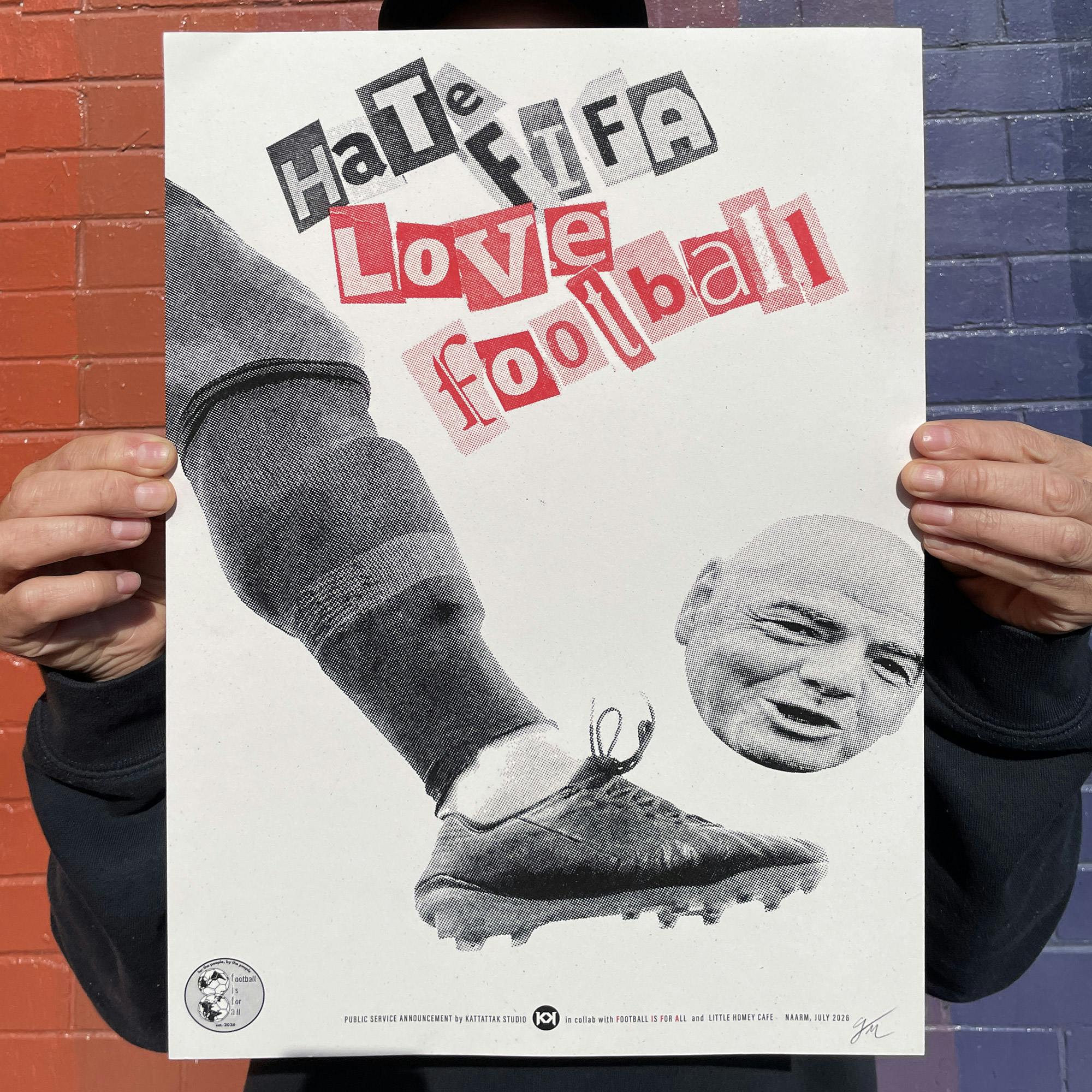 hateFIFAloveFOOTBALL