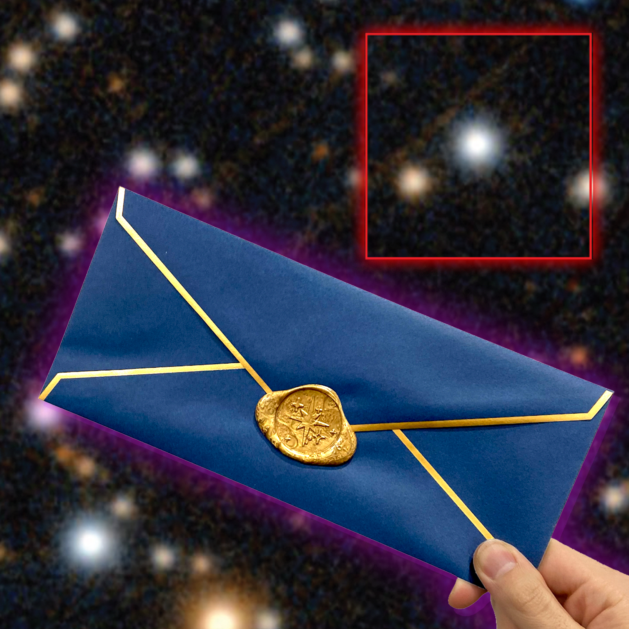 A First Light envelope and the star inside it