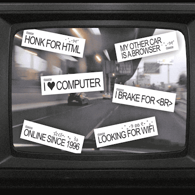 𝔦 ❤ 𝔠𝔬𝔪𝔭𝔲𝔱𝔢𝔯 ~ bumper stickers