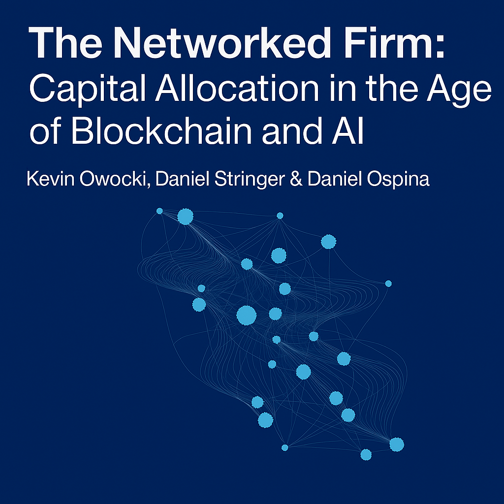 The Networked Firm maps how AI and blockchain are dissolving old hierarchies and rewriting how capital flows.
