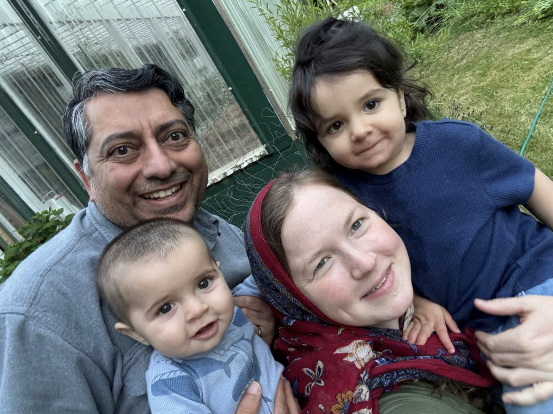 M. Zahid Chaudhry, Melissa Chaudhry, and children, June 2025