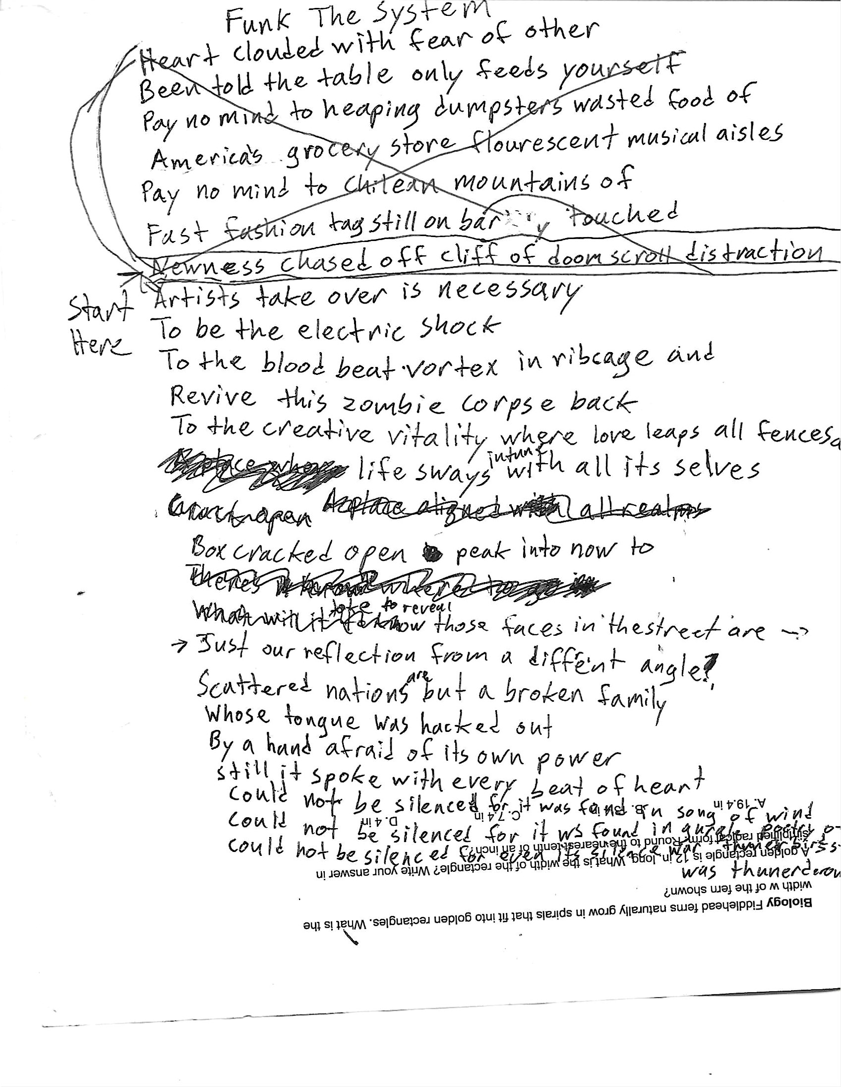 This is the first page of the final piece.