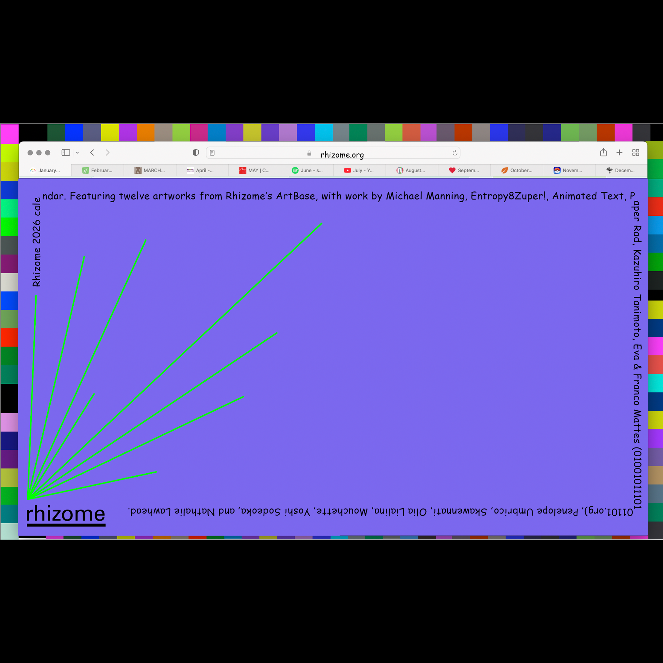 calendar front cover 