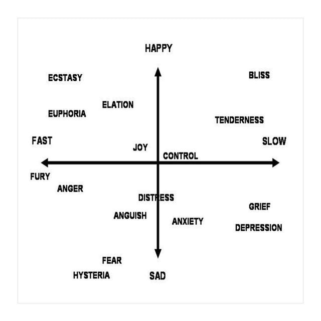 The Wheel of emotions.