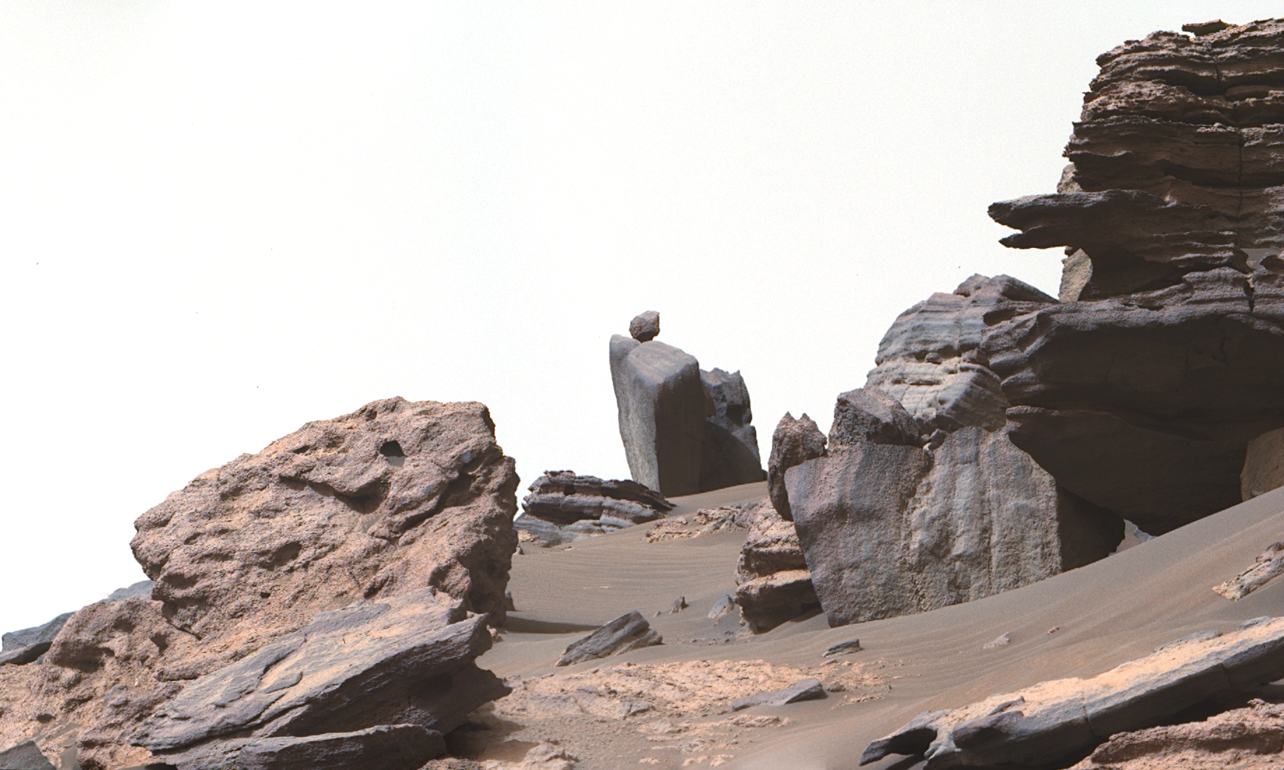 A Balancing Act On Mars