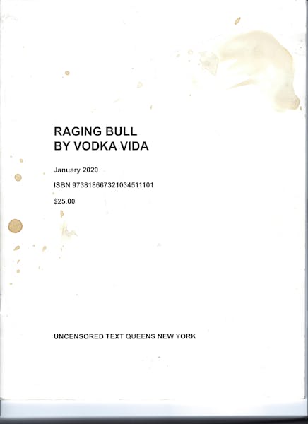 Raging Bull by Vodka Vida