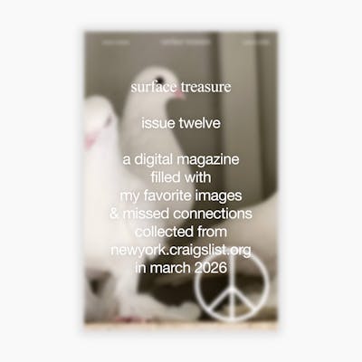 surface treasure - issue twelve