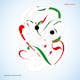 Asemic Santa — asemic print and record by Michael Betancourt