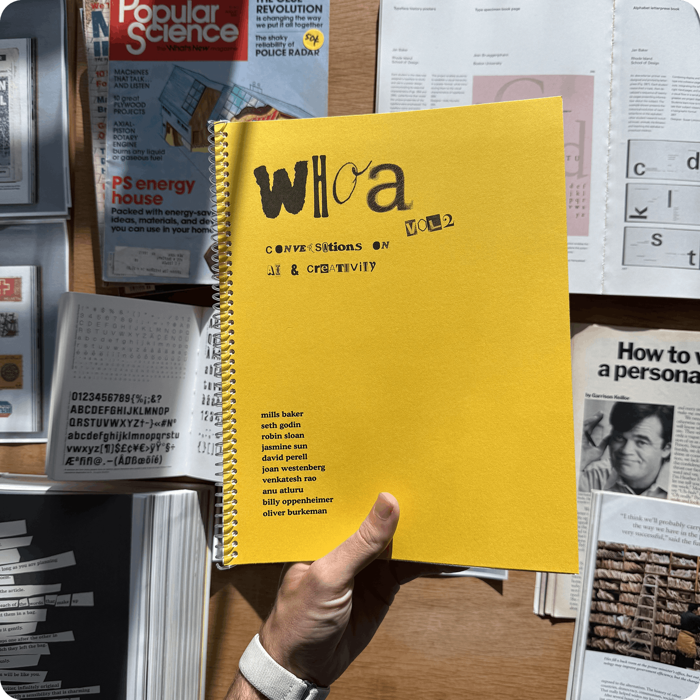 Whoa, Vol. 2: Conversations on AI × Creativity