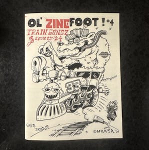 train_songz zine: summer '24, #4