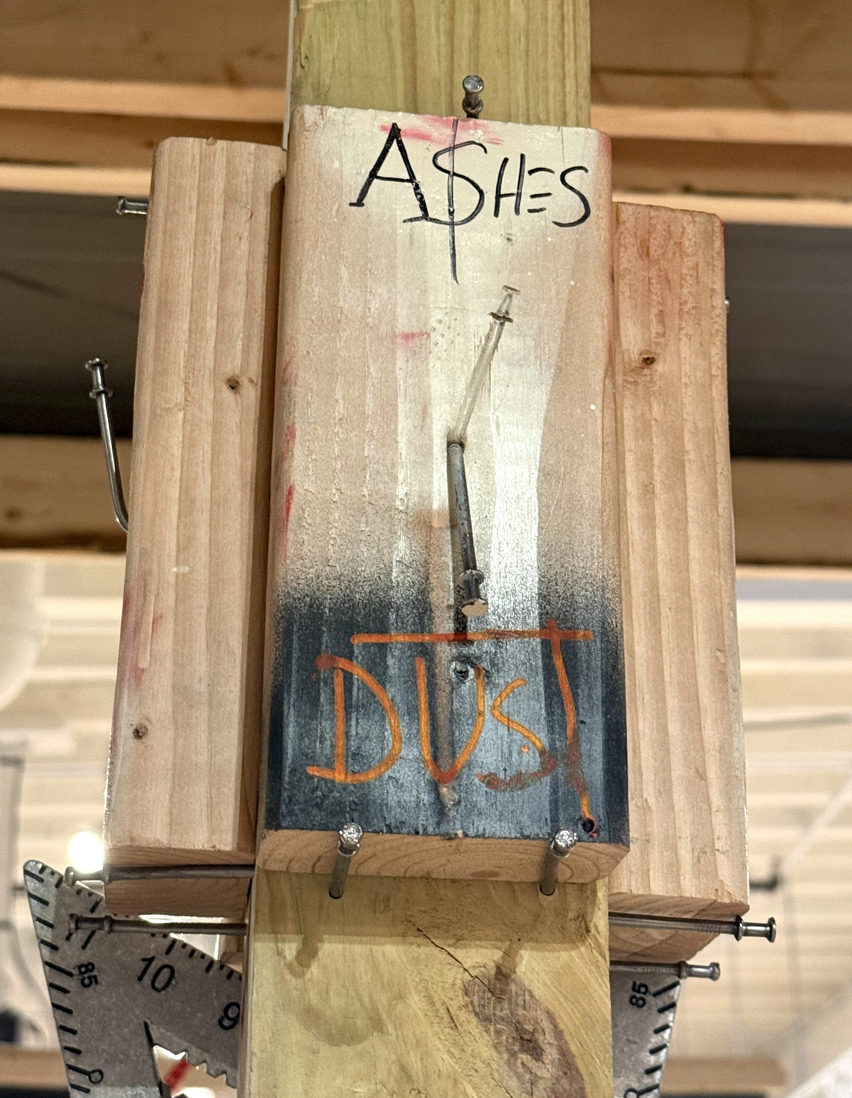 Installation view, "Shenclave Actual" by Ian Henderson in the exhibition "As Above, So Below" at The Ritual Division, June-August 2026
