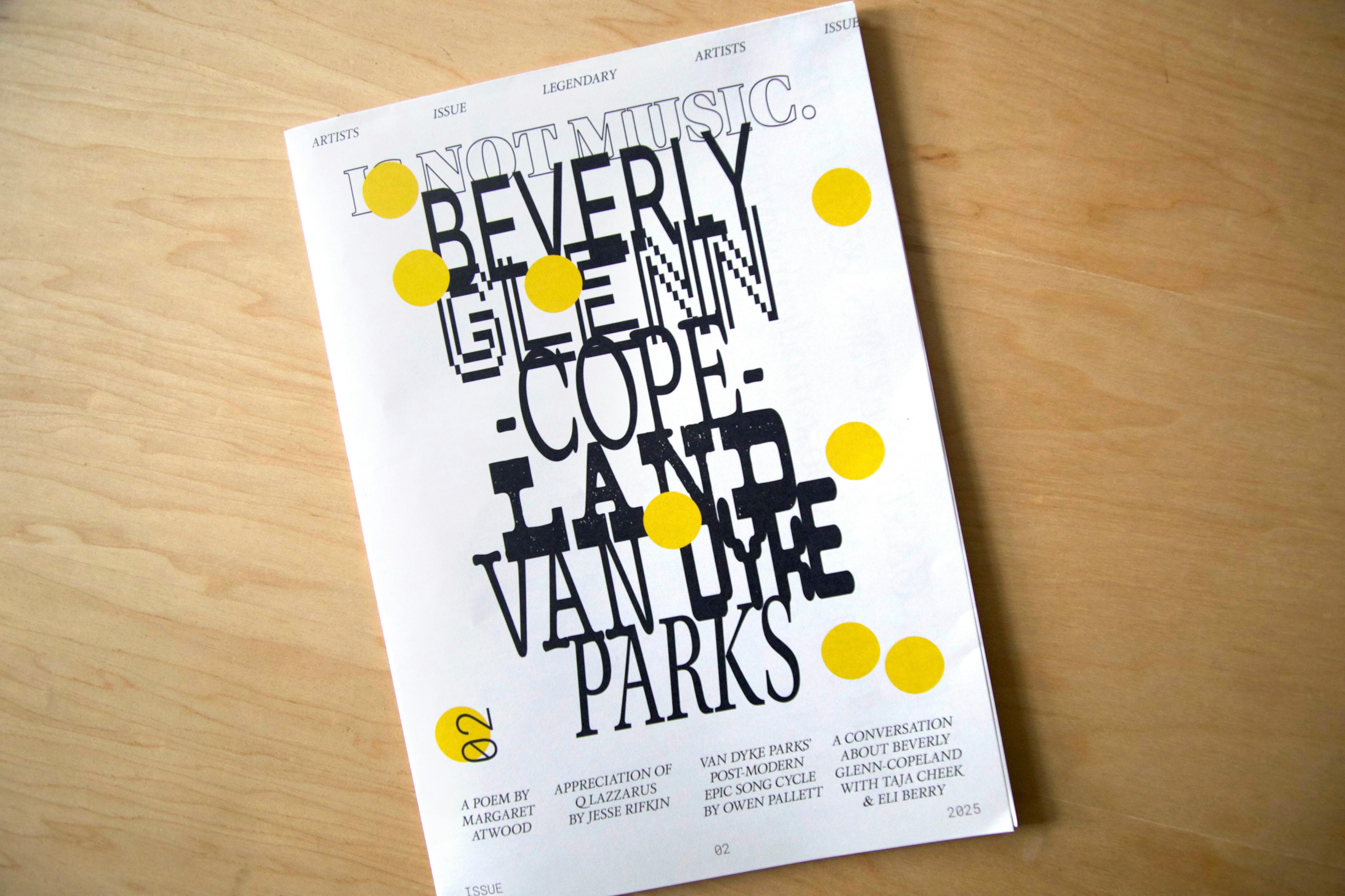 Is Not Music. Zine Issue 02