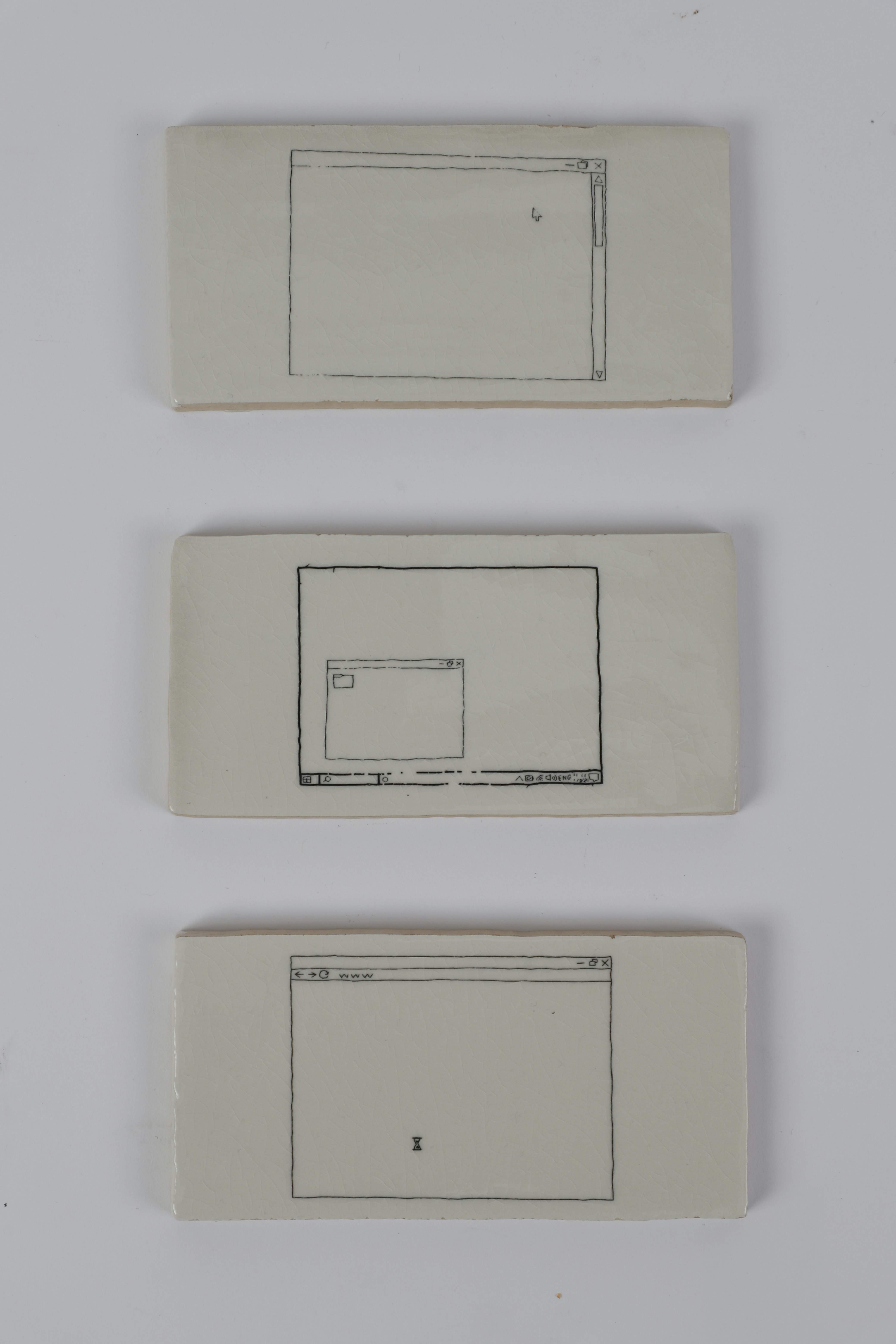 Complete set of tiles