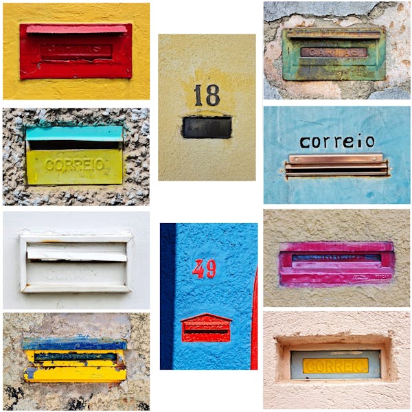 Mailbox postcards