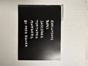 The Artists' Books of Fred Escher