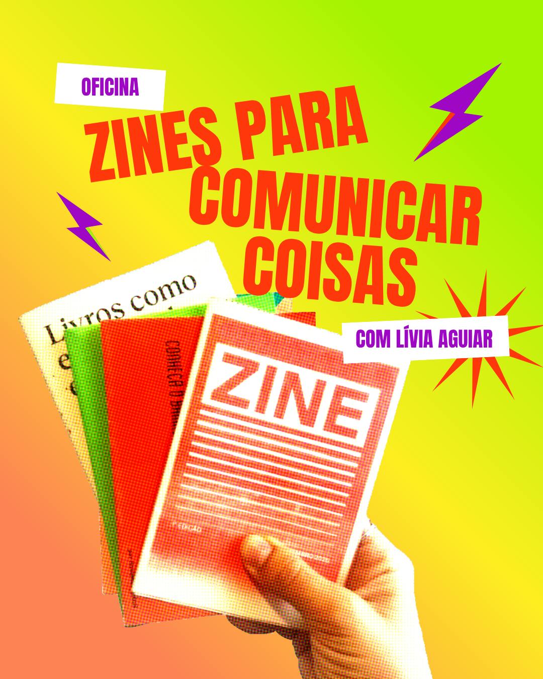 ZINES DE MARCA __ transforme seu conteúdo digital em uma publicação de 8 páginas + cartaz