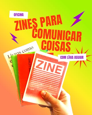 ZINES DE MARCA __ transforme seu conteúdo digital em uma publicação de 8 páginas + cartaz