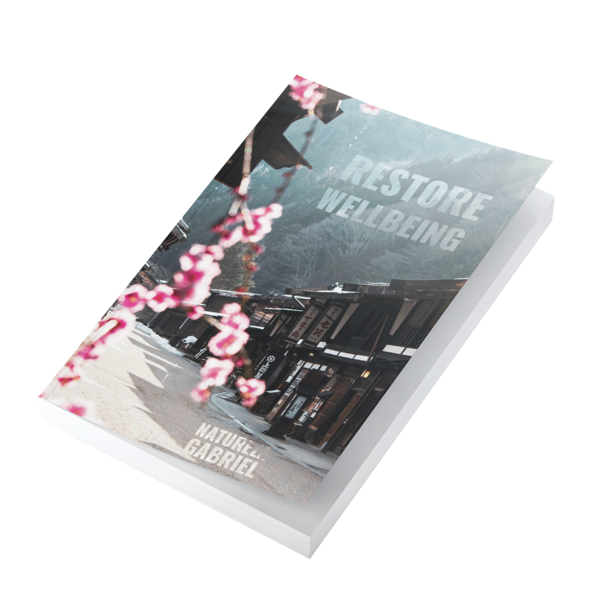 Cover of 'Restore Wellbeing' book.