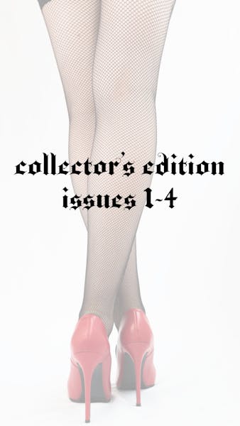 fishnet magazine issues 1-4: collector's edition