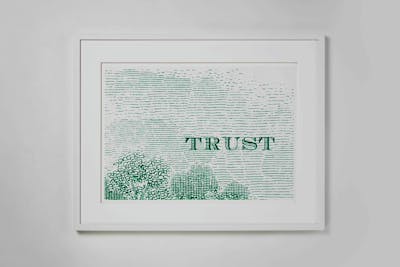 Currency of Trust Screen Prints