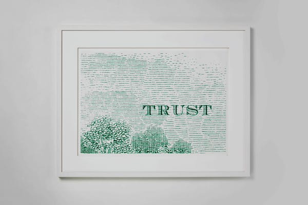 Currency of Trust Screen Prints