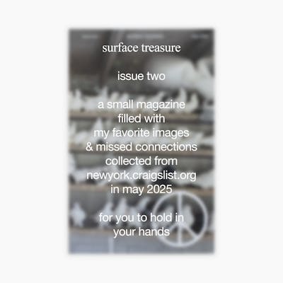 surface treasure - issue two