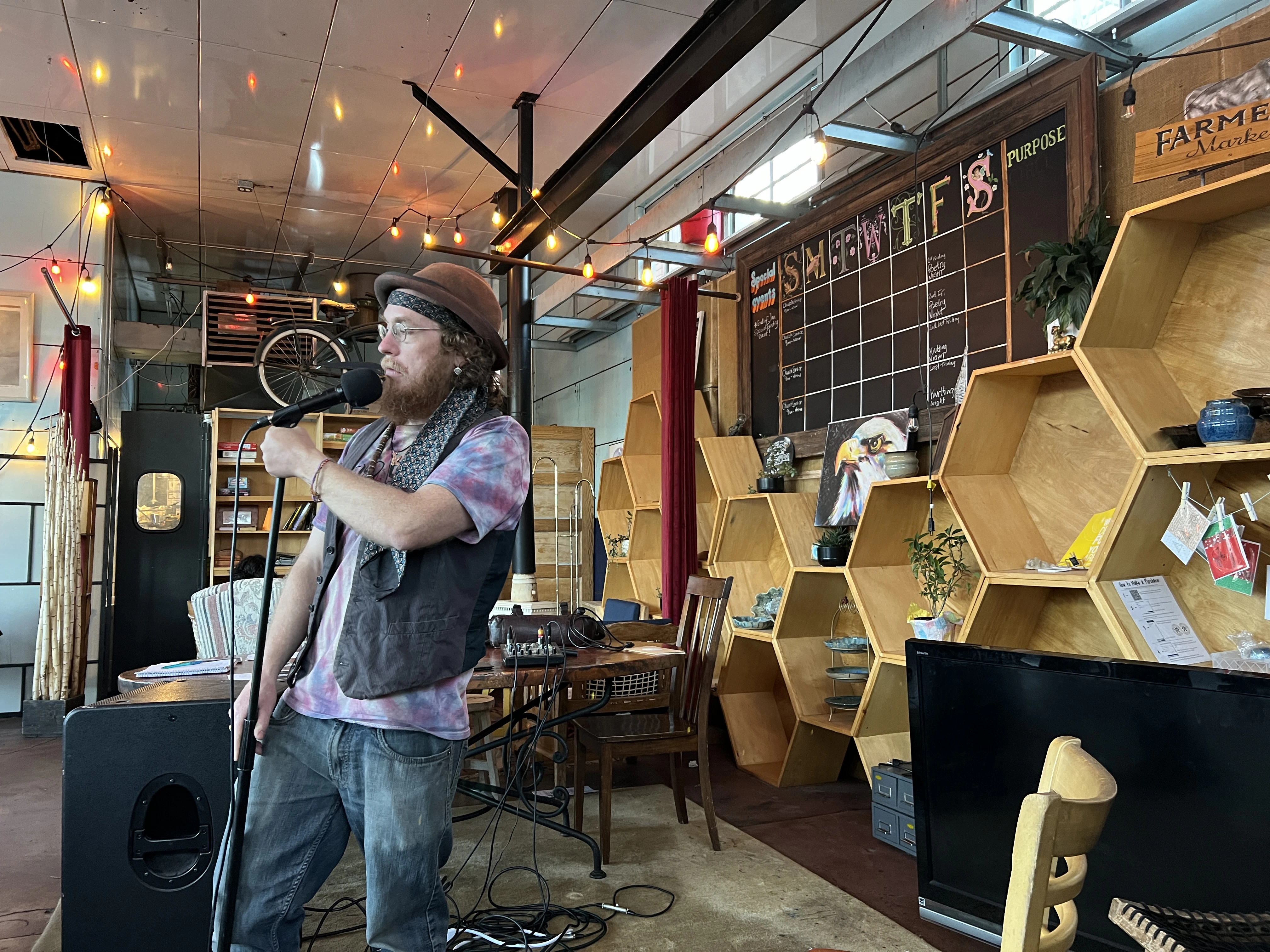 Dank Holding it down as host