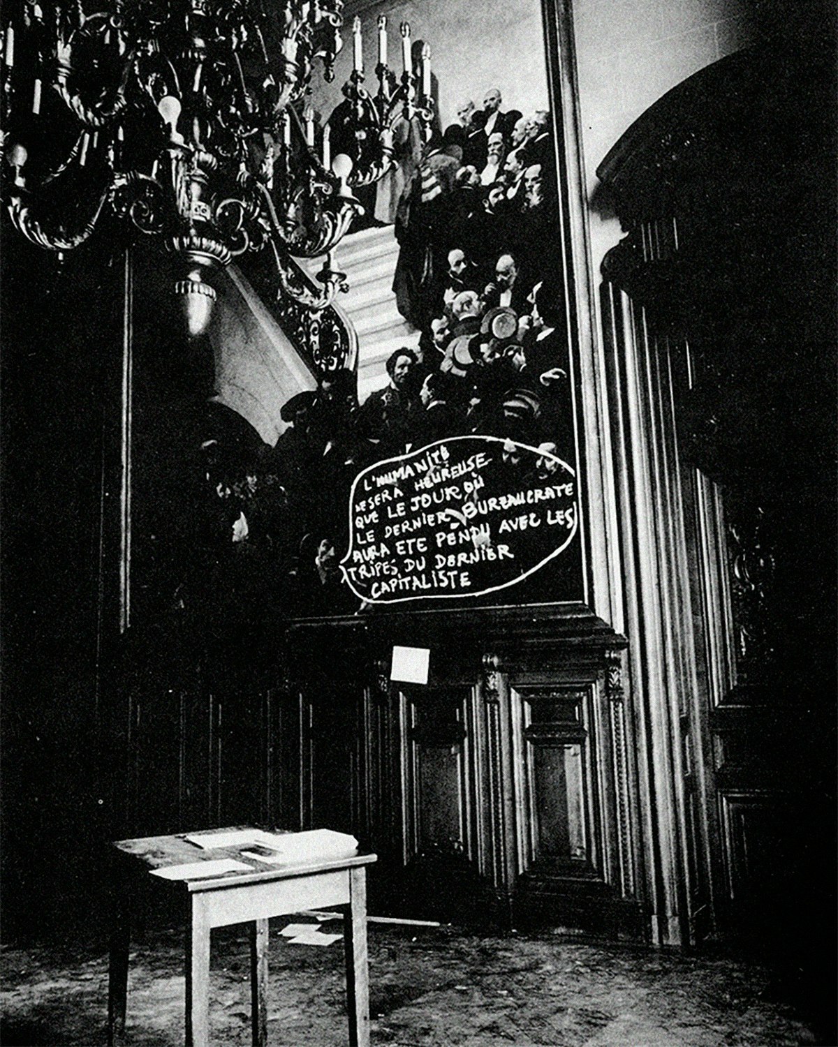 Sorbonne, 13th May 1968. Paris.