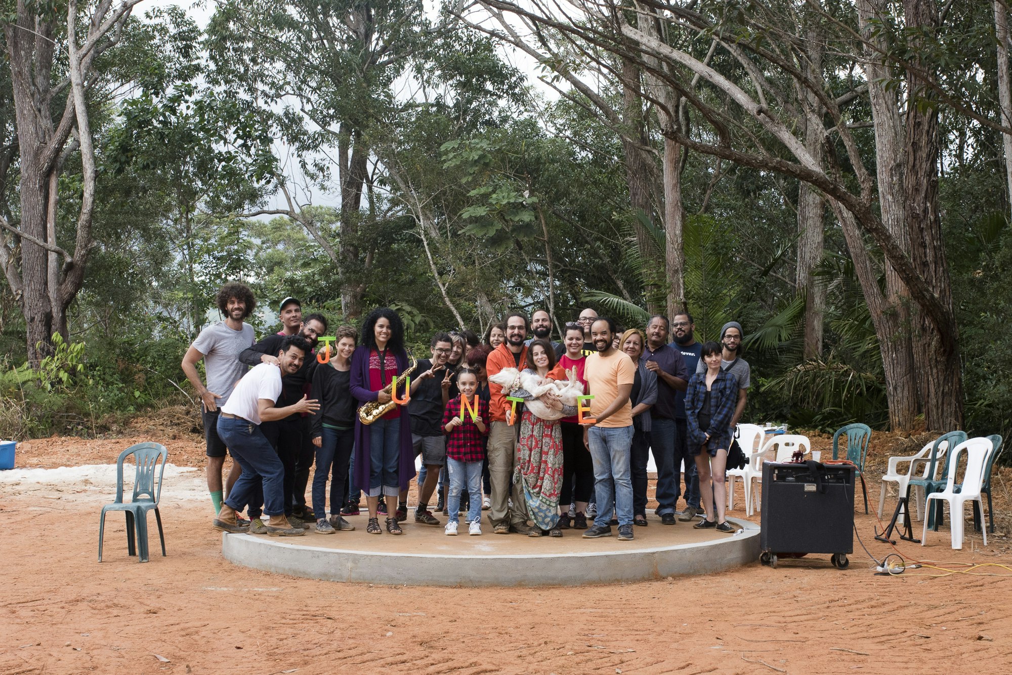 JUNTE's first project on land: The Platform