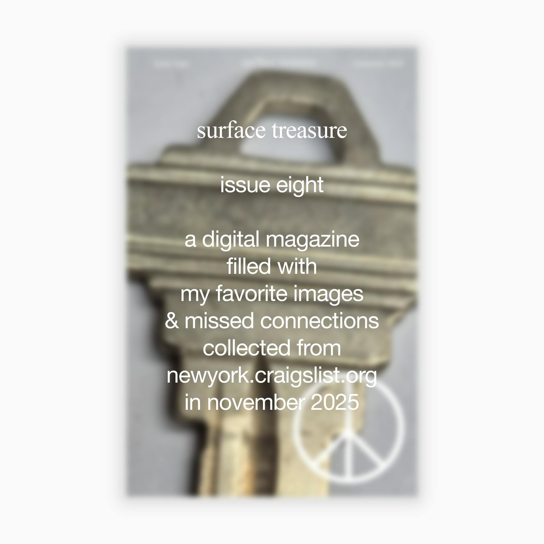 surface treasure - issue eight