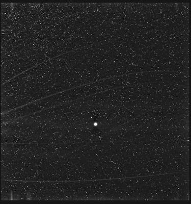 Earth swimming in a sea of stars amidst the Milky Way