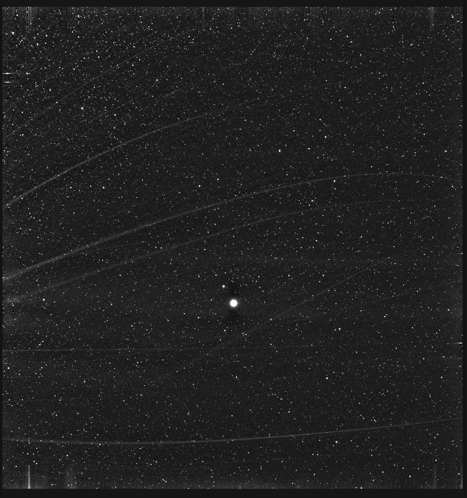 Earth swimming in a sea of stars amidst the Milky Way