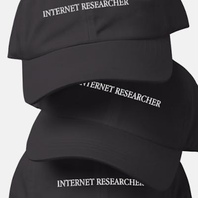 Internet Researcher Hat 