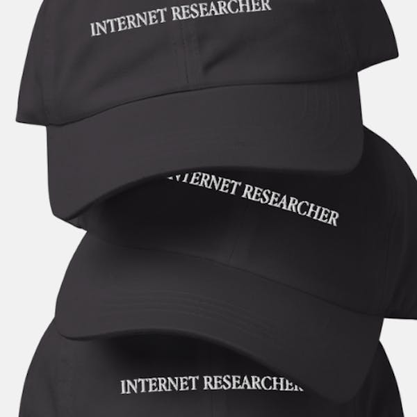 Internet Researcher Hat 