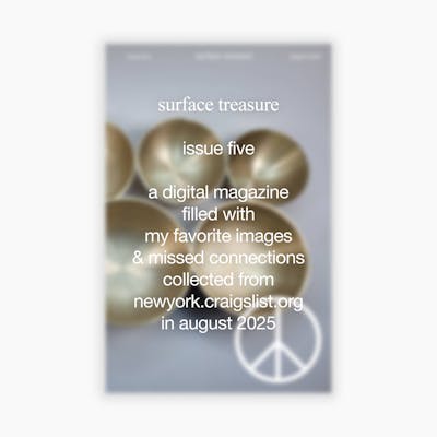 surface treasure - issue five
