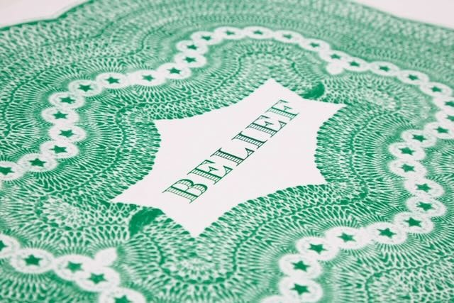 Belief print