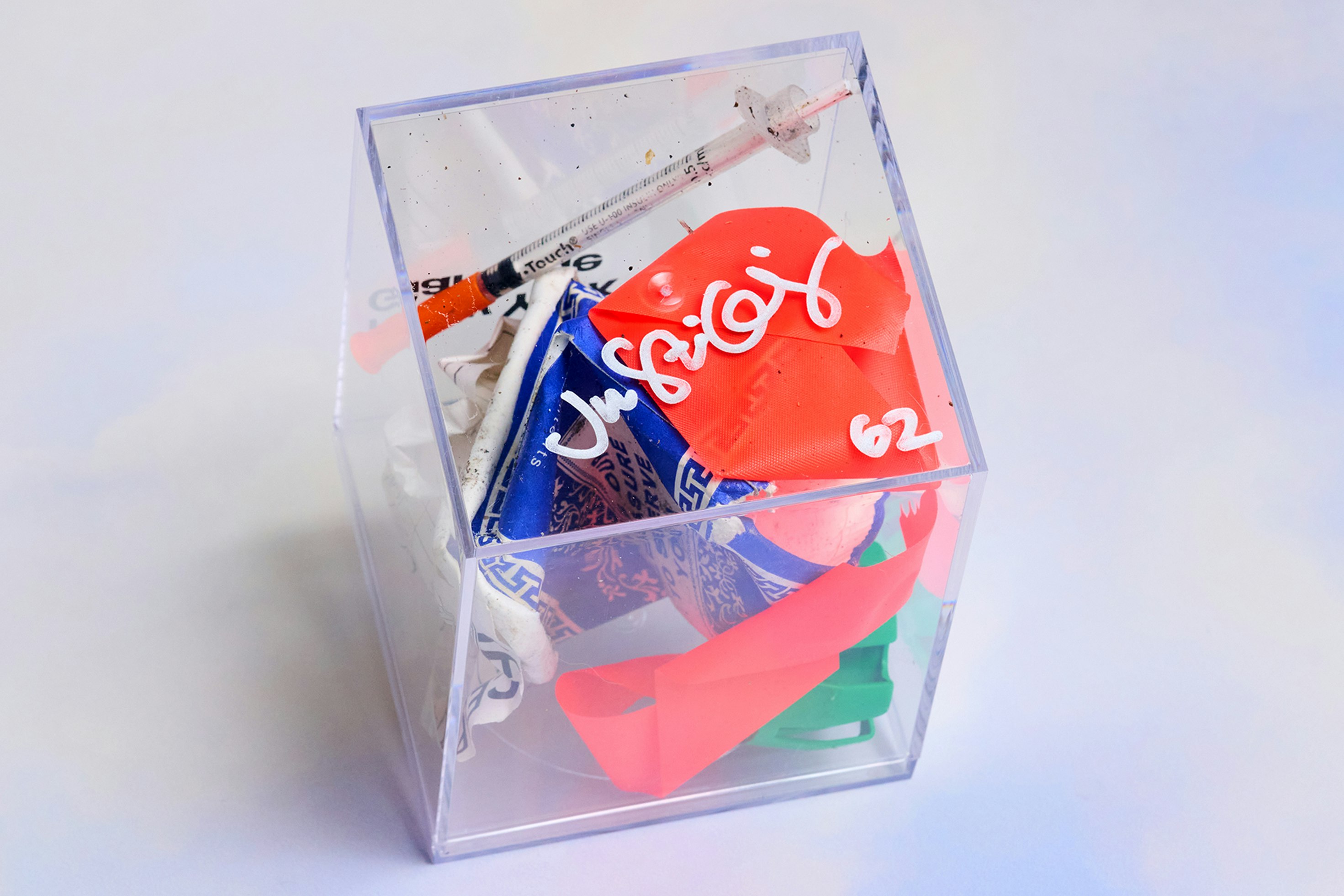 Every cube is signed and numbered on the bottom by the artist, Justin Gignac.