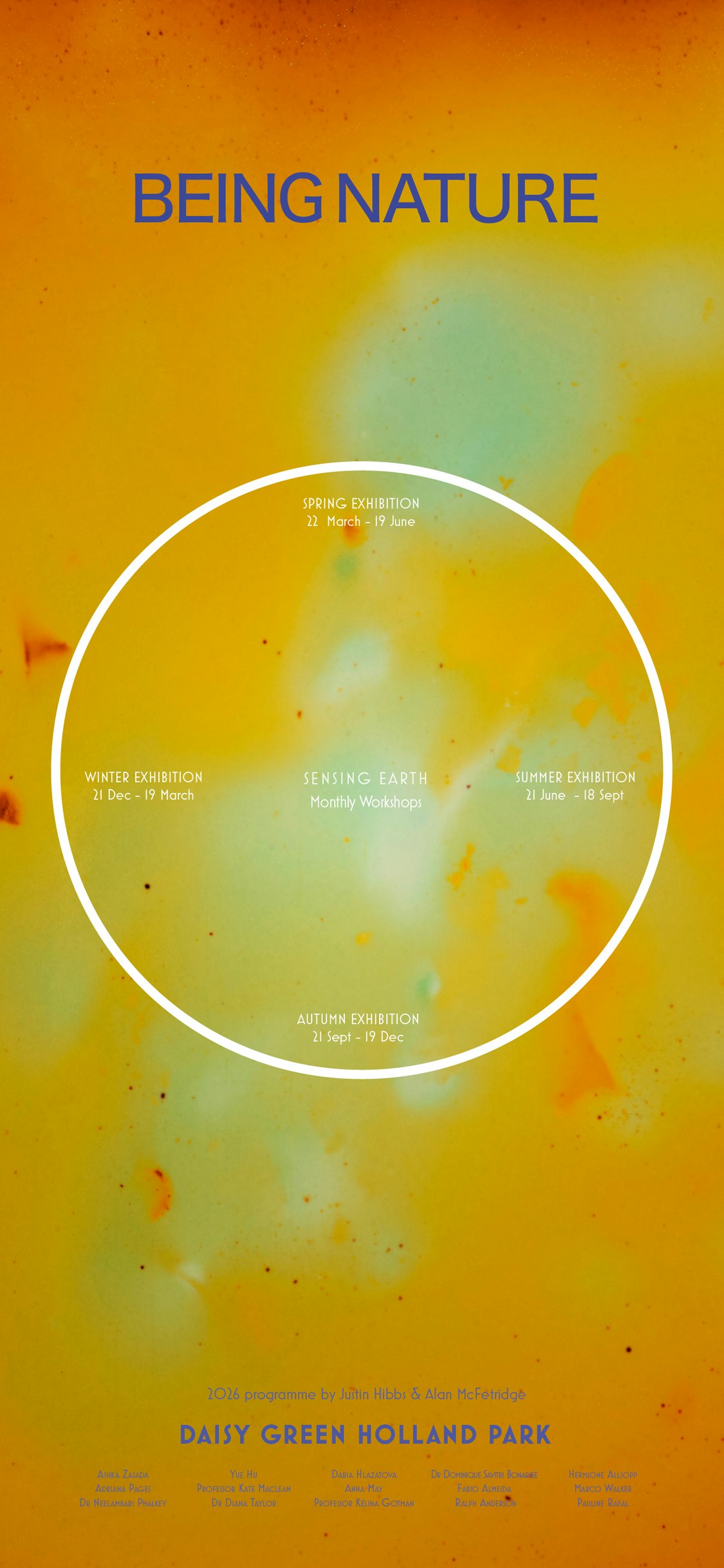 Being Nature: Mobile screensaver 