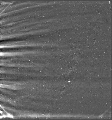 Earth and the Milky Way as seen by NASA's Parker Solar Probe